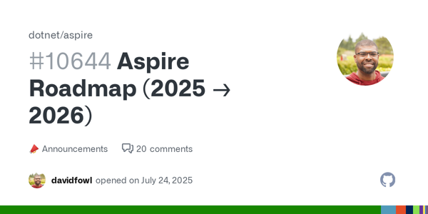 Aspire Roadmap (2025 → 2026)