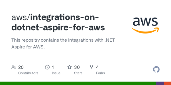 Integrations with .NET Aspire for AWS